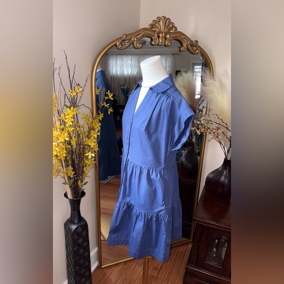 Pinch Navy Cotton Mini Dress size S - Picture 2 of 14